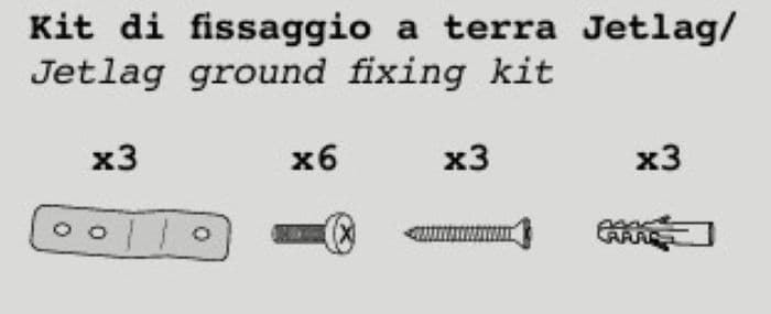 A4449-Kit de Fijación a Tierra - Imagen 1