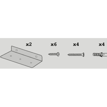 A4656-Kit sistema Fijación  suelos y esquinas - Imagen 1
