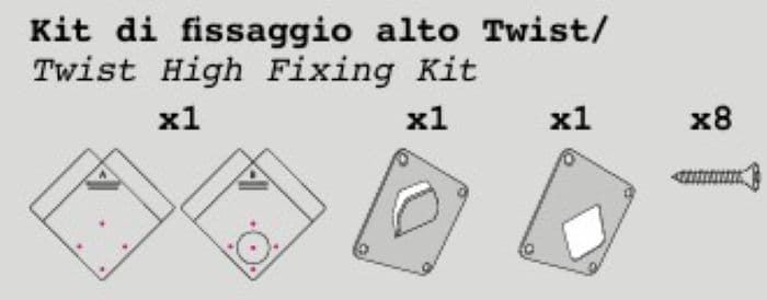 A5001. Kit de fijación alto - Imagen 1