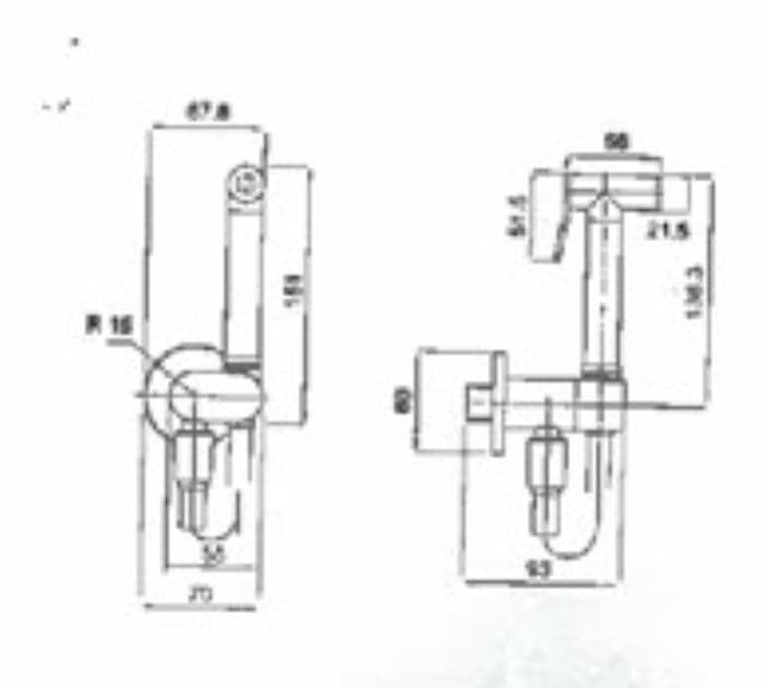 Ducha higiénica termoestática Tube - Imagen 2