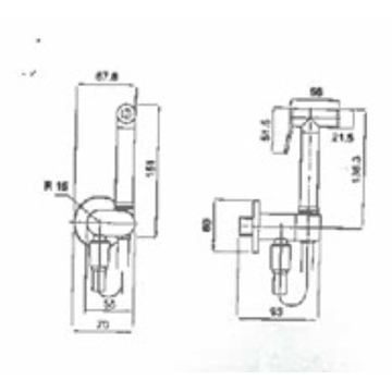 Ducha higiénica termoestática Tube - Imagen 2