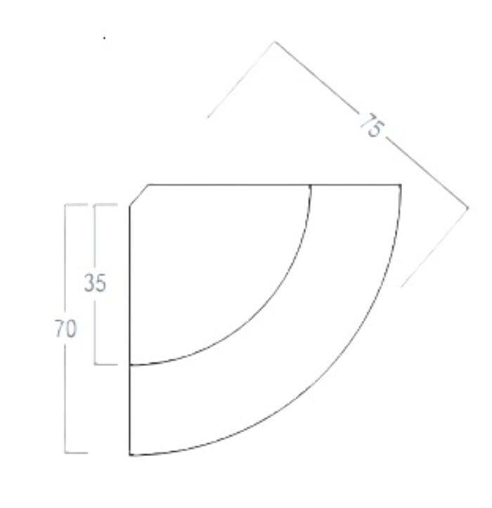 Encimera Barra esquinera Bartolomeo - Imagen 1
