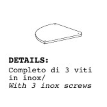 Encimera Barra esquinera Bartolomeo - Imagen 2