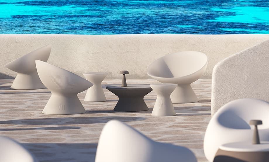 Fade Low Stool / 2022 diseño Marco Gregori - Imagen 1