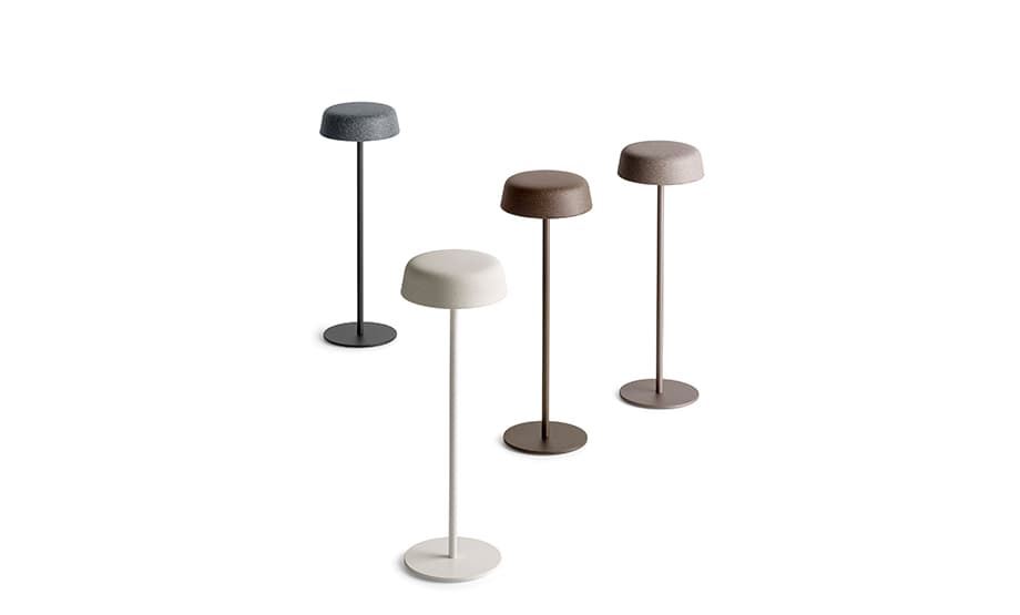 Fade table lamp metal design Marco Gregori - Imagen 1