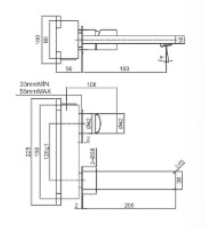 Grifo encastrado de pared - Imagen 10