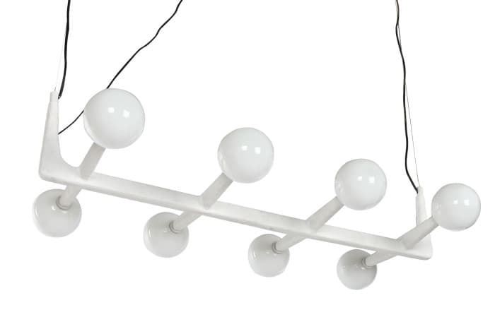 Lampara de Techo en metal cristal - Imagen 1