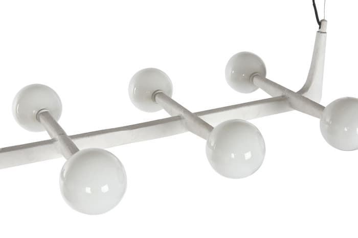 Lampara de Techo en metal cristal - Imagen 2