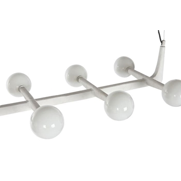 Lampara de Techo en  metal cristal - Imagen 2